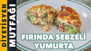 FIRINDA SEBZELİ YUMURTA TARİFİ | Diyetisyen Mutfağı
