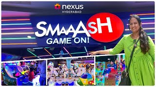 Smaash Game Zone In Nexus Mall Kukatpally Nexus Mall Hyderabad Amazing Vlog