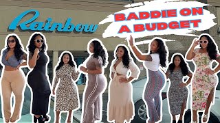 Rainbow Fashion Haul Baddie On A Budget
