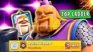 How To Reach Top Ladder With Royal Giant Monk Best Rg Deck Clash Royale