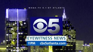 Mock Waga-Tv News Open With Cbs Logo And Music