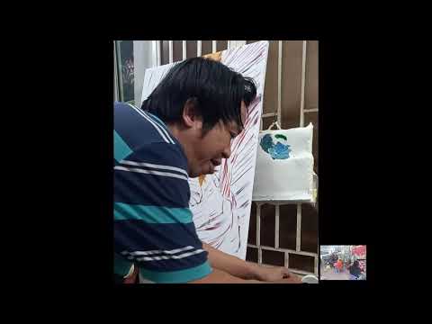 Tranh vẽ trừu tượng hiện đại cho nhà mới xây