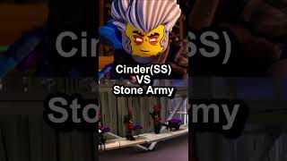 Cinder Shatterspin Vs Stone Army Ninjago Who Is Strongest?