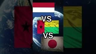 Нидерланды Vs Гвинея-Бисау Vs Япония