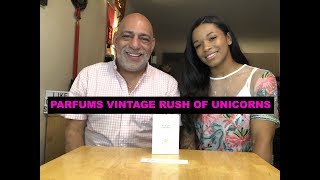 NEW Parfums Vintage Rush of Unicorns REVIEW with Kat + World Wide Full Bottle GIVEAWAY (CLOSED)