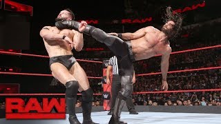 Seth Rollins vs. Finn Bálor: Raw, Jan. 15, 2018 Seth Rollins vs. Finn Bálor: Raw, Jan. 15, 2018