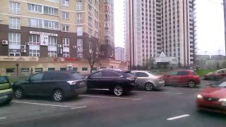 Видео . Москва-Мичуринский проспект-Метро Юго-Западная. Поездка по городу на троллейбусе от Vandammov, Мичуринский проспект, Москва, Россия