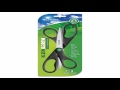 Westcott KleenEarth Recycled Stainless Steel Scissors 8 Straight Black 2Pac