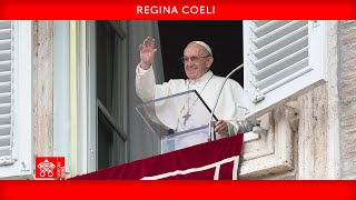 Regina Coeli 25 aprile 2021 Papa Francesco