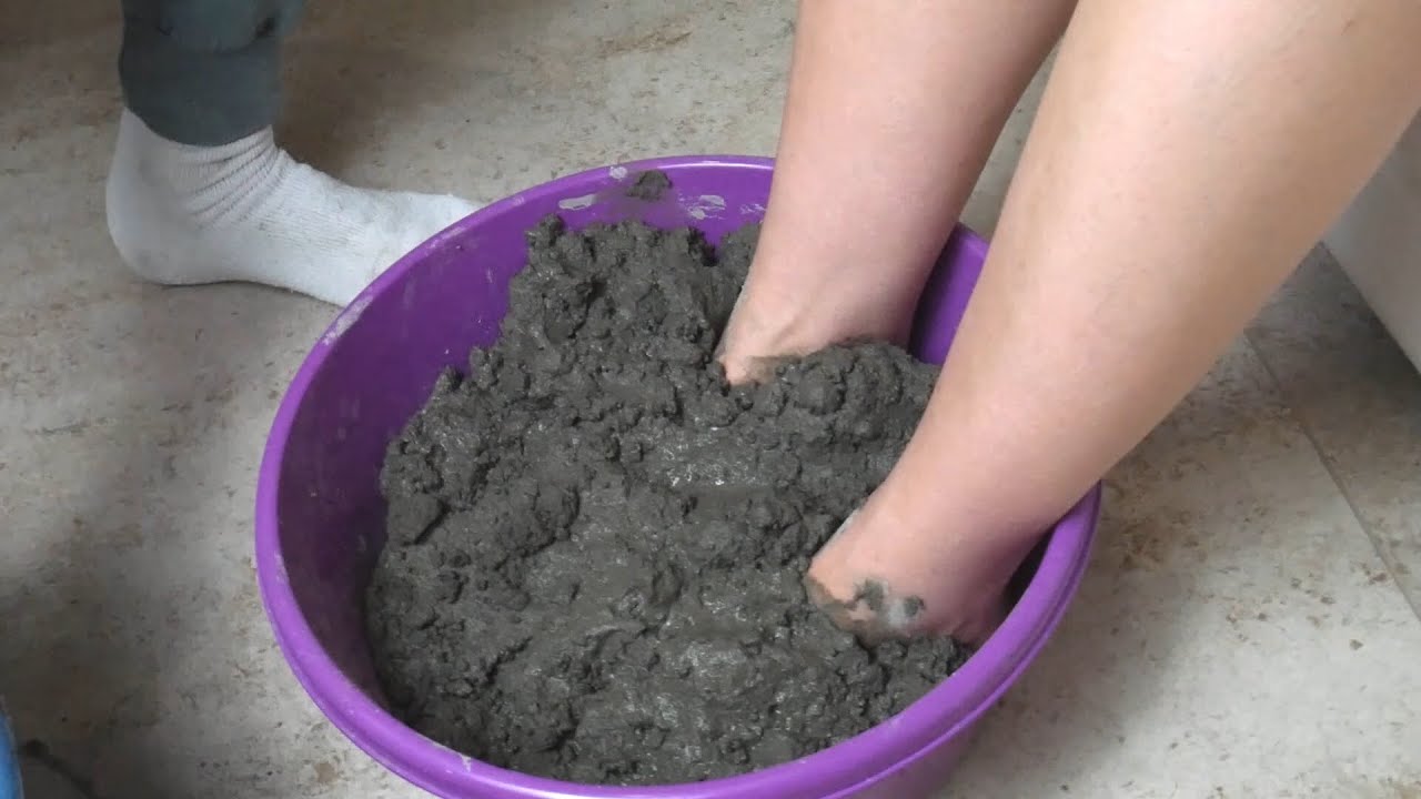 Wet cement fetish
