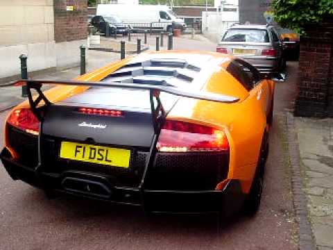 one of two Lamborghini Murcielago LP6704 SV's i saw in London on the 10th