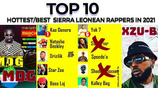Top 10 Sierra Leoneans Rappers On Youtube Kao Denero, Drizilik, Yok 7, Boss , & Swadu