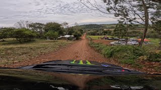 Crazy Onboard Flat Out On The Paraguayan Soil