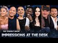 Impressions at the Desk with Ariana Grande, The Rock, Kevin Hart and More!