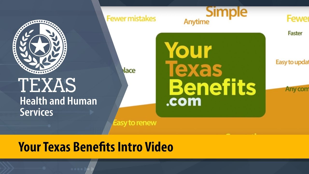 Your Texas Benefits Intro Video YouTube