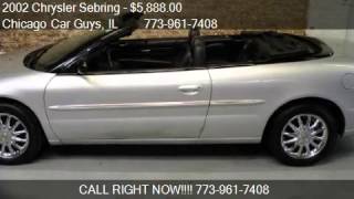 2002 Chrysler Sebring Limited...Top Of The Line! - for sale