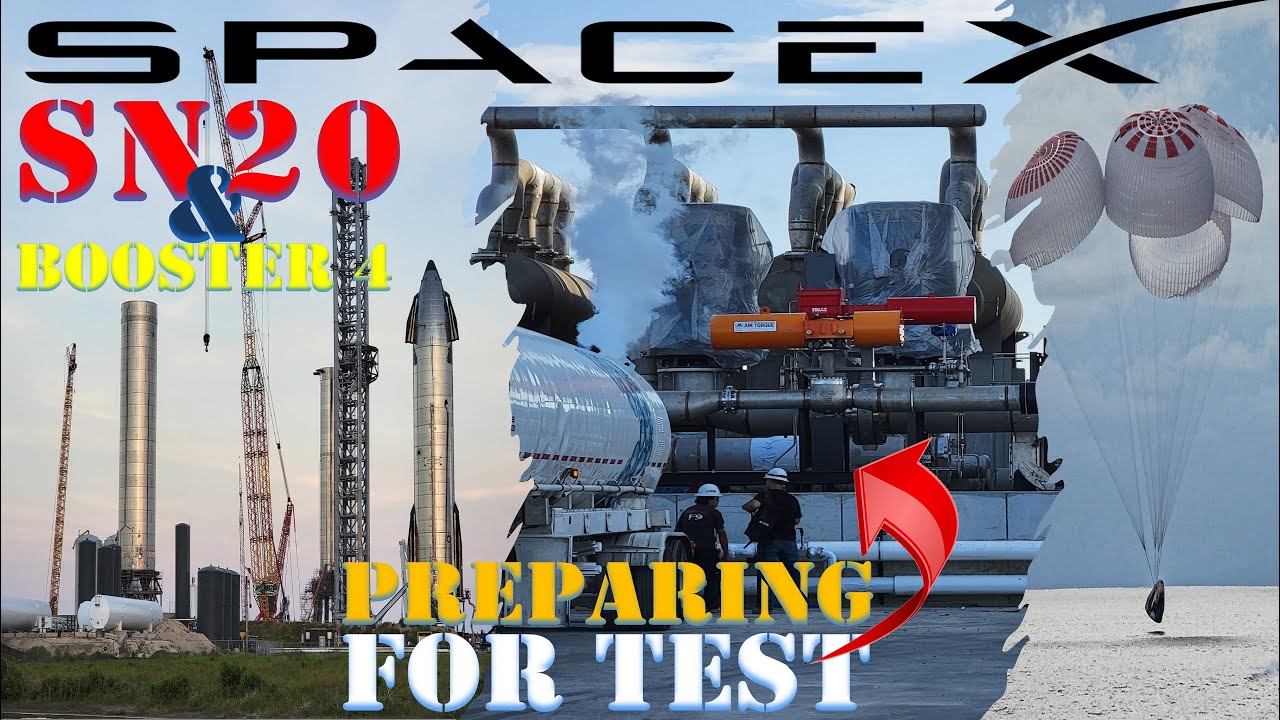 SpaceX prepares Starship, Booster 4 for Raptor static fire tests | Inspiration4 returns to Earth
