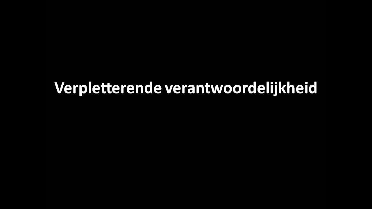 Het Vonnis - verzekeringscorruptie is verantwoordelijkheid van de ministers en het parlement
