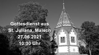 Gottesdienst am 27.06.2021