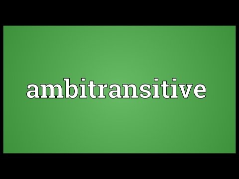Header of Ambitransitive