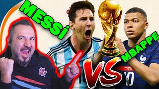 SESİM KISILDI! MESSİ vs MBAPPE (arjantin vs fransa) 2022 DÜNYA KUPASI FİNALİ | F