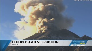 WATCH: 'El Popo' volcano erupts in Mexico