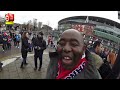 Chile & Brazil Fans Take Over The Emirates