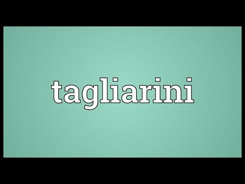 Header of tagliarini