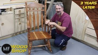 Rocking Chair Build - Three Years Later