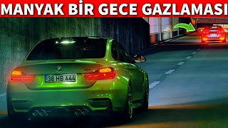 Gece Gazlamasinda Lüks Arabalar Çildirdi Etto Corsa