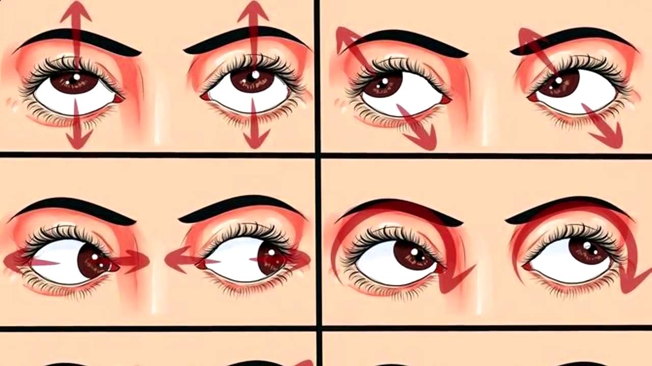 Как глаза сделать большими упражнения Как глаза сделать большими упражнения