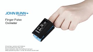 John Bunn® Finger Pulse Oximeter