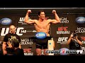 UFC 148 Anderson Silva vs Chael Sonnen II: Shoulder bump-Weigh in (HD)