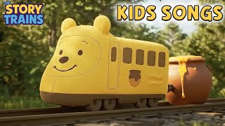 Going On A Bear Hunt To Find Winnie The Pooh The Story Trains Kids Songs