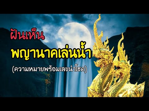ทำนายฝัน ฝันเห็น พญานาค เล่นน้ำ เลขเด็ด นำโชค