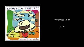 Watch Antonello Venditti Acuerdate De Mi video
