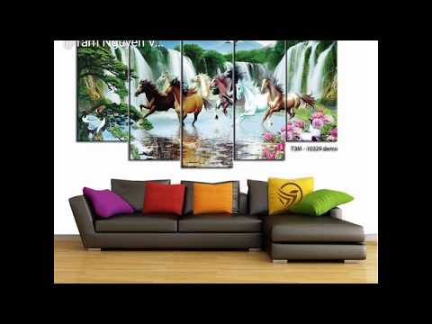 TopTRANH VẼ TRANG TRÍ CĂN HỘ đẹp,lạ mắt/BỘ TRANH sơn thủy độc đáo / Tranh treo tường ĐT:0947213776.