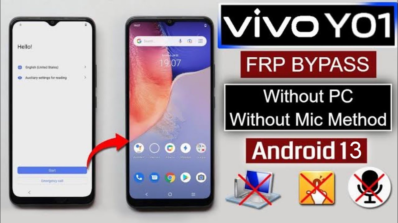 VIVO Y01 FRP Bypass | Vivo Y02 Frp Bypass Android 12/13 VIVO Y01 FRP Bypass | Vivo Y02 Frp Bypass Android 12/13