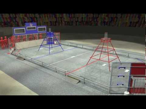 2013 FIRST Robotics Competition - Kickoff Broadcast - Video 10 of 11: Ultimate Ascent Game Animation 2013 FIRST Robotics Competition - Kickoff Broadcast - Video 10 of 11: Ultimate Ascent Game Animation