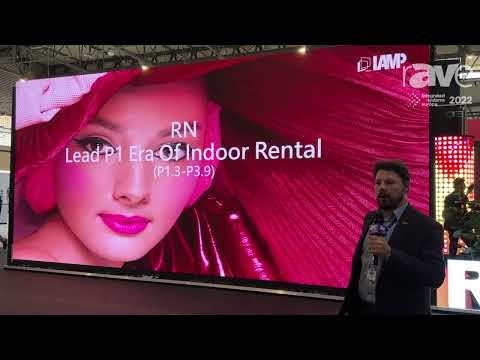 ISE 2022: Unilumin Features LAMP RN LED Display for Indoor Rental Applications