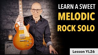 Learn a melodic rock solo - YL26