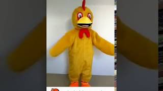 Adult size Yellow Chicken Mascot Costume-chicken mascot costume