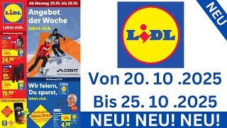Lidl Angebot Prospekte Angebote Werbung Gültig Von 20.10.25 Bis 25.10.25 Werbung De Einkaufen De