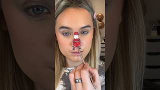 Santa Twerking Makeup? Santa On The Nose Twerking And Dancing Christmas Makeup
