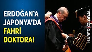 Erdoğan Japonyada Fahri Doktora Töreninde Konuşma Yaptı