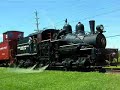 Shay Locomotive leaves