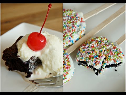 Recept: Dr. Pepper brownies & Oreo Pops!