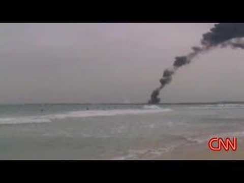 A Chalk's Ocean Airways Grumman Turbo Mallard crashes into the sea off the 