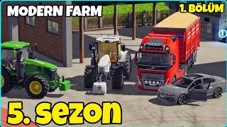 Modern Farm 5. Sezona Başladik Geli̇şmi̇ş Tarim Maki̇neleri̇ Ve Fabri̇kalaşma Yoğun Olarak Görülecek