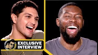 The Predator Exclusive Trevante Rhodes & Augusto Aguilera Interivew 2018 Joblo